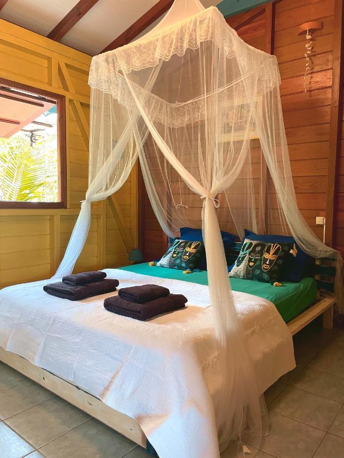 Villa Nature Caraibe Lodge, Vue Mer, Piscine Privee Deshaies Exterior photo