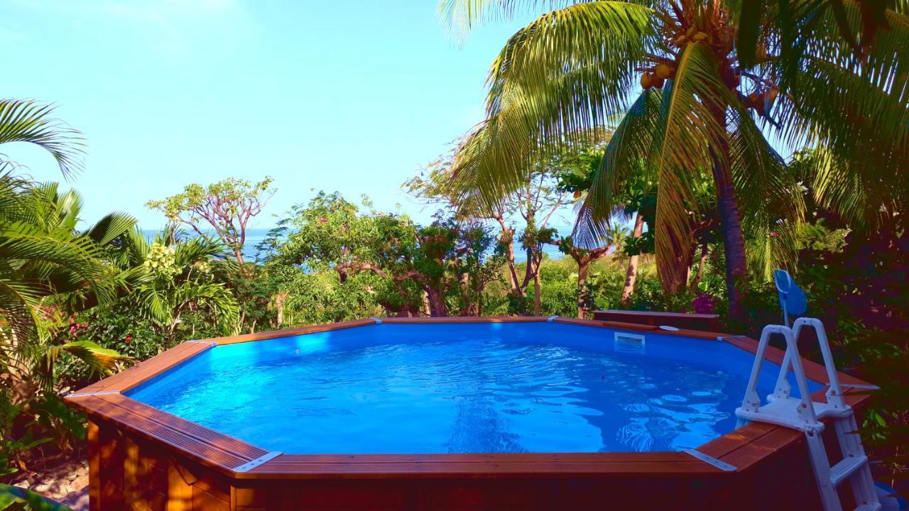 Villa Nature Caraibe Lodge, Vue Mer, Piscine Privee Deshaies Exterior photo