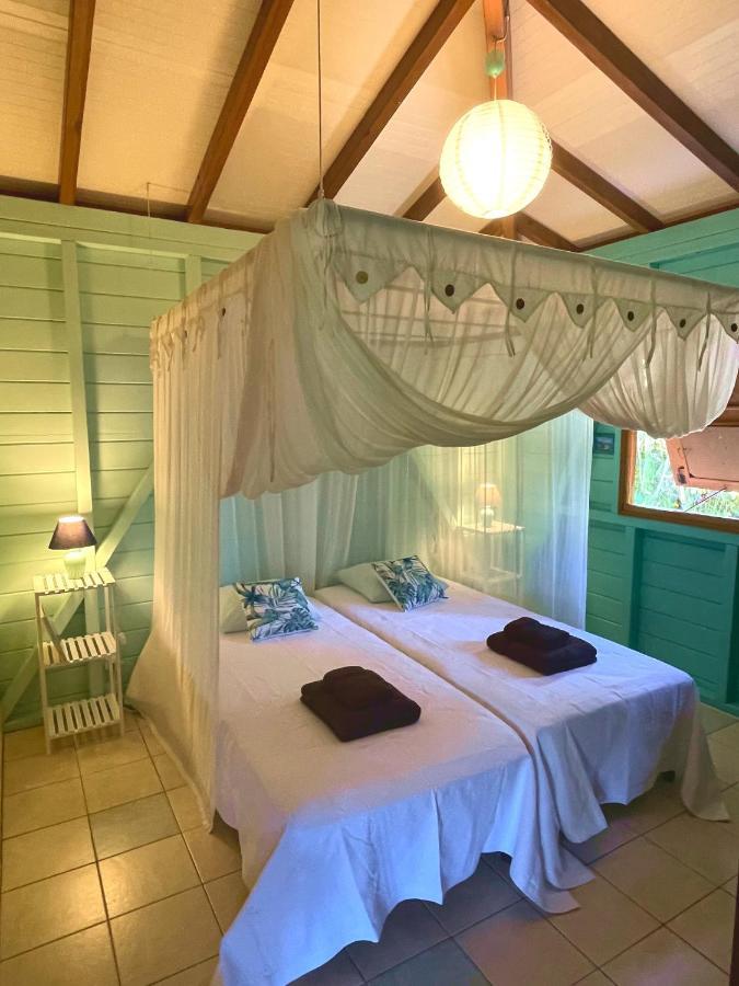 Villa Nature Caraibe Lodge, Vue Mer, Piscine Privee Deshaies Exterior photo
