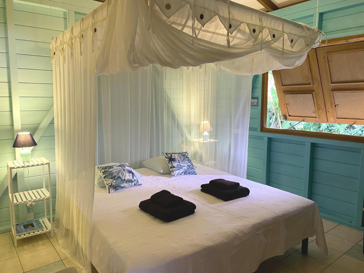Villa Nature Caraibe Lodge, Vue Mer, Piscine Privee Deshaies Exterior photo