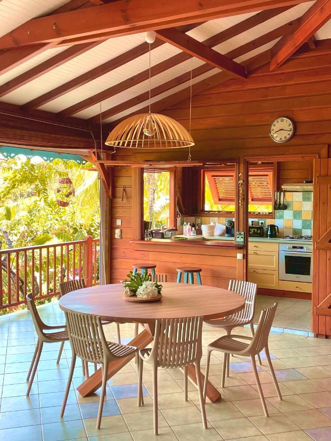 Villa Nature Caraibe Lodge, Vue Mer, Piscine Privee Deshaies Exterior photo